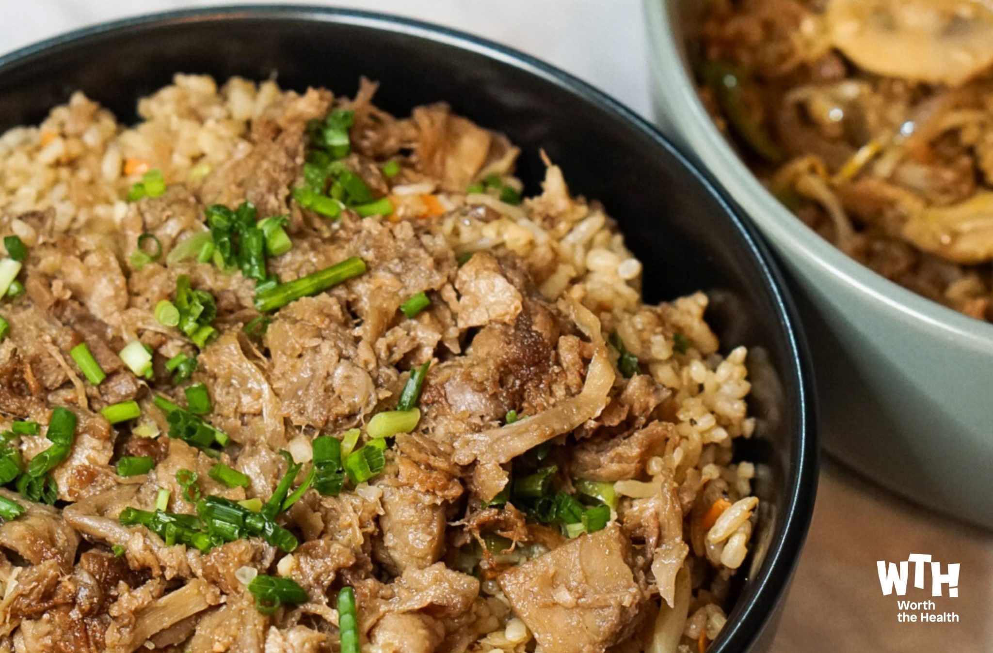 Shredded Meat Fried Rice WTH Foods