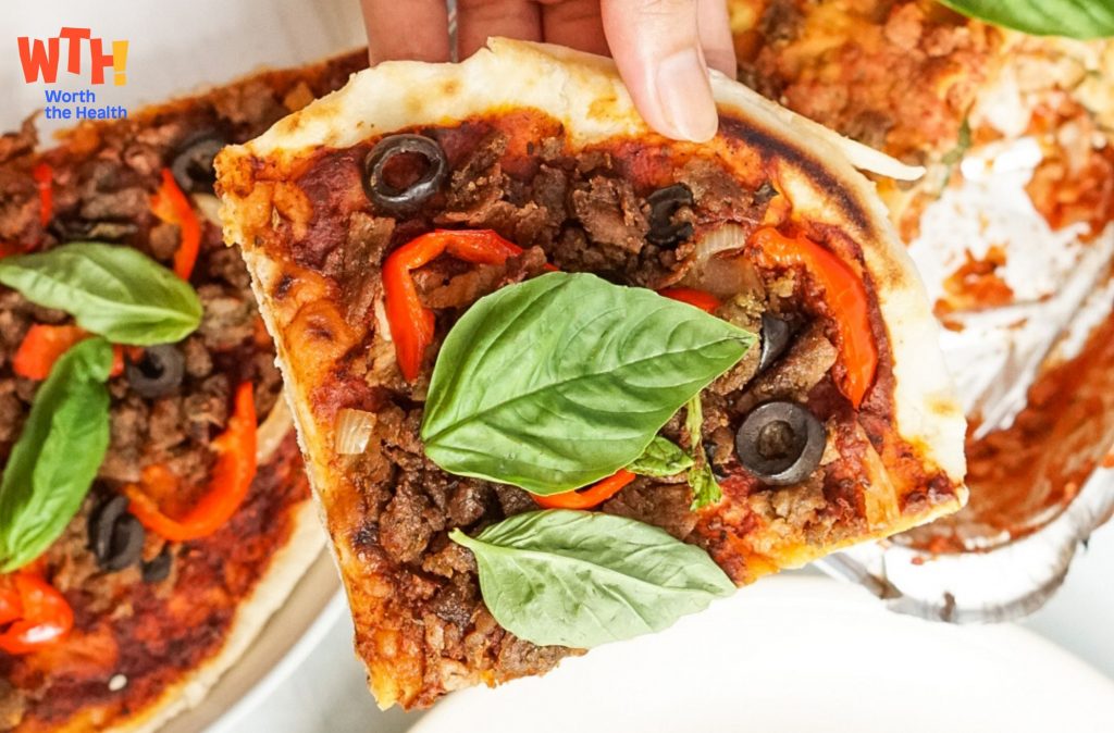 Fully Loaded Plant-Based Pizza