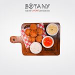 Botany Menu - Crab Bites with 3 Sauces