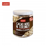 Healthy Snacks - Cacao Nibs and Coconut Granola Clusters